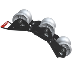 RUNPOTEC Cable Guide Roller Chain – 3 Part Universally Applicable
