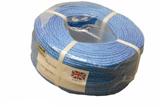  Duct Draw Rope  - 6mm Blue Polypropylene - 220m Coil