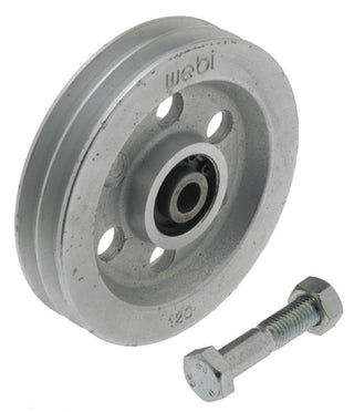 Galvanised Cast Iron Double Groove Pulley Type ETT-74D : 300-500kg