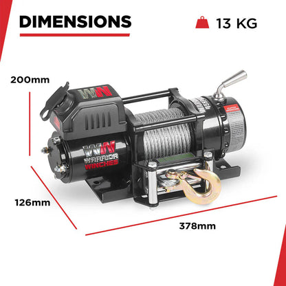 Ninja 4500 (2041kg) Electric Winch with Synthetic Rope