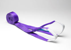  1000kg Duplex Violet Flat Webbing Slings - Made in UK