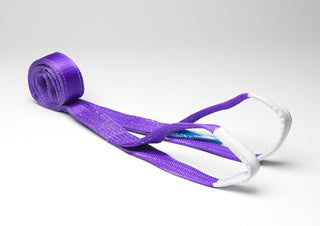  1000kg Duplex Violet Flat Webbing Slings - Made in UK