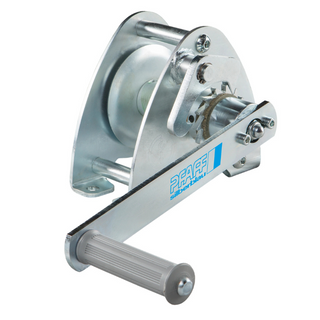  Pfaff LB 150kg Console-Mounted Wire Rope Winch, Galvanised Finish