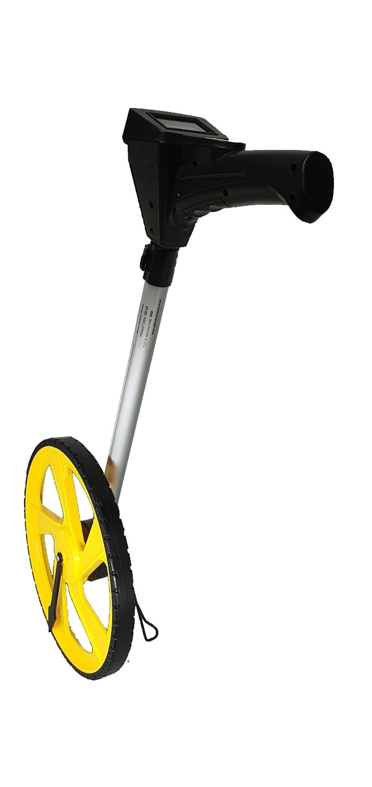 Generic Measuring Wheel Portable Accurate 0-9999.9m Foldable Distance Measuring Tool for Work Projects, Walking