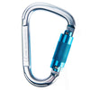 Portwest - Aluminium Twist Lock Carabiner - Connector Silver