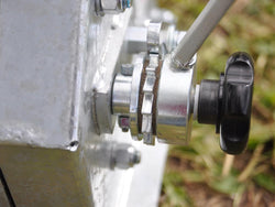 Trailer Winch 2T Horizontal Mount with Hook & 8m Webbing