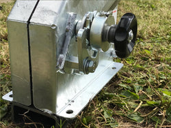 Trailer Winch 2T Horizontal Mount with Hook & 8mm 12m Wire Rope