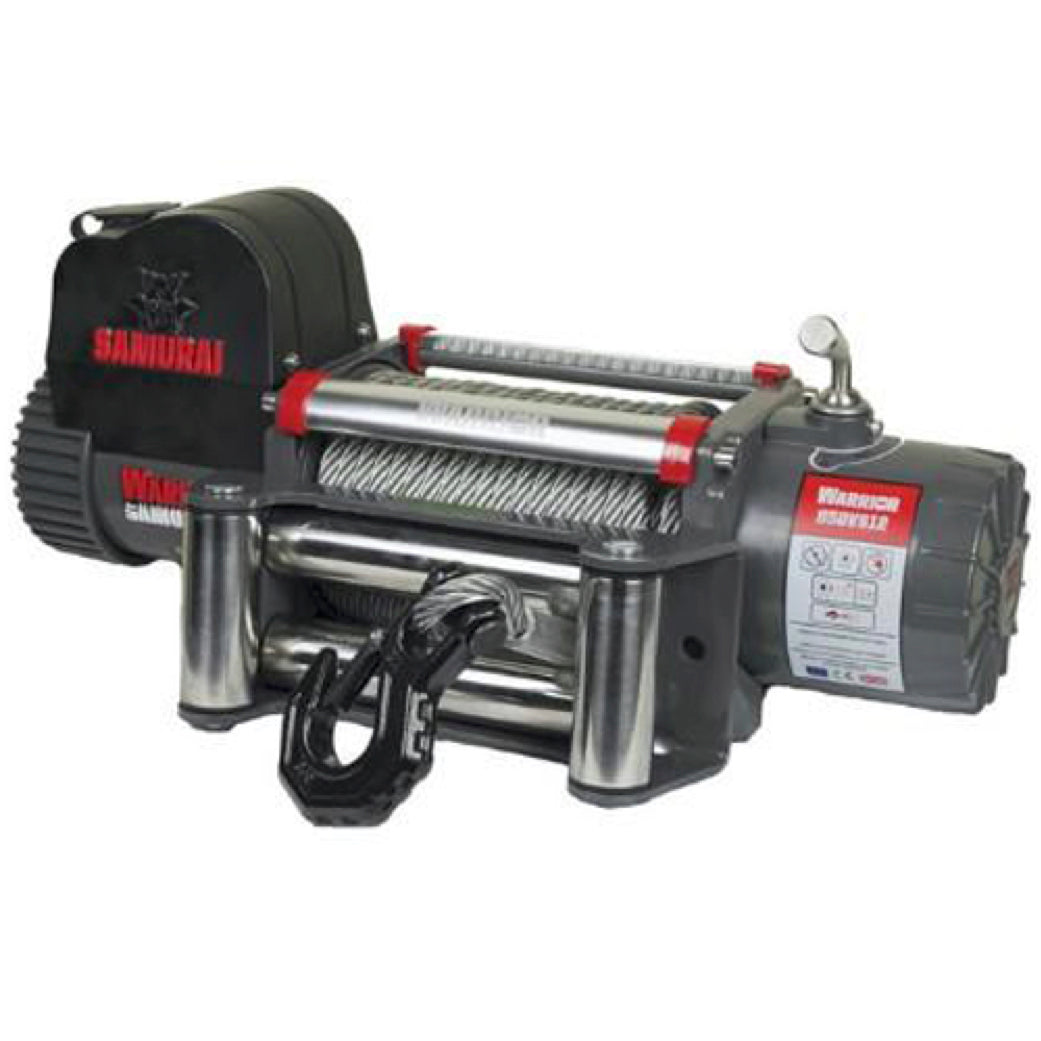 Samurai 9500 (4309kg) Electric Winch with Steel Cable