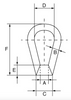 Bownut Metric Thread Dimensions