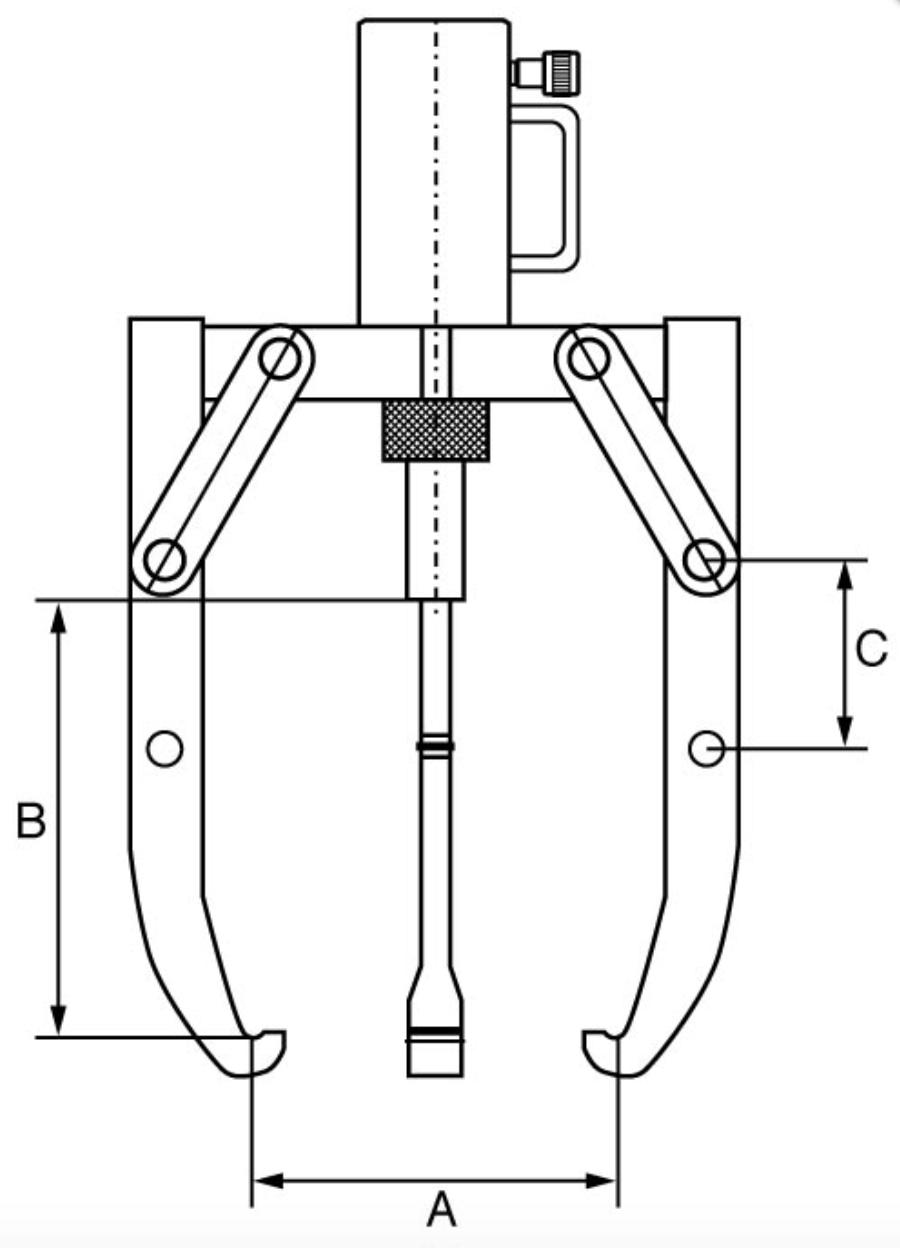 Tecpos Hydraulic Puller