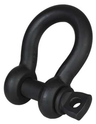  Green Pin Grade 6 Theatre Bow Shackle with Screw Collar Pin