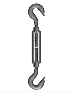  Open Body Mild Steel Straining turnbuckle Screw Hook/Hook