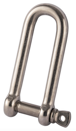  Stainless Steel Long Screw Pin Dee Shackle