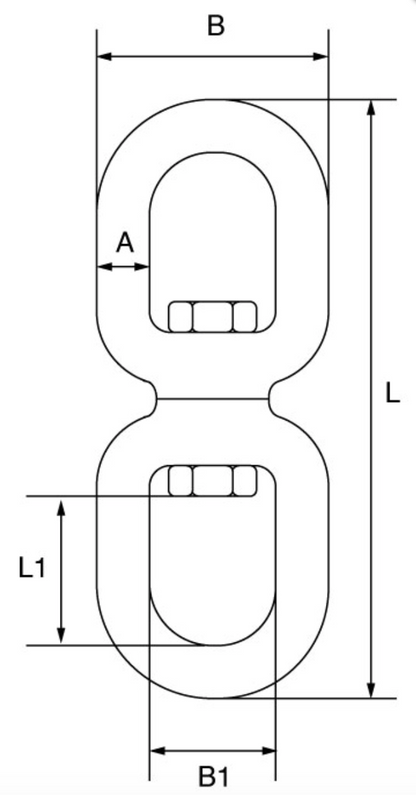 Stainless Steel Swivel Eye/Eye