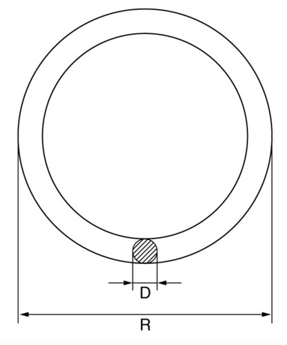 Stainless Steel Round Ring from RiggingUK