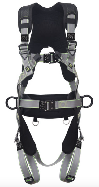  Kratos - Fly'In 2 - 4 Point Luxury Full Body Harness with Belt