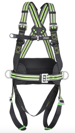  Kratos - 4 Point Comfort Full Body Harness with Work Positioning Belt