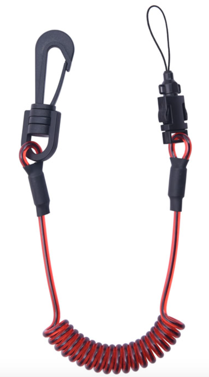 Polyurethane & Polymer Connecting Tool Stretch Lanyard