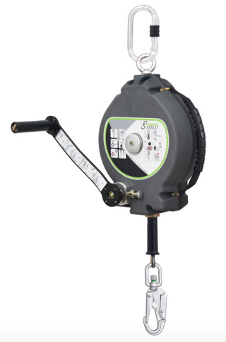  Kratos - 30m Olympe Wire Rope Fall Arrest Block c/w Integrated Recovery System