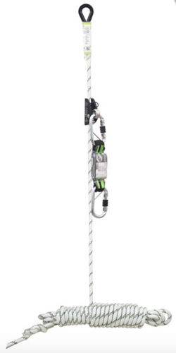  Kratos - Lorel-A Sliding Fall Arrester with Removable Shock Absorber (with 10m or 20m of Rope)
