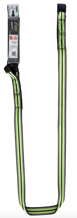  Kratos - 1.5m or 1.8m Shock Absorbing Webbing Lanyard with Textile Ends