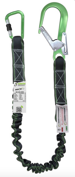  Kratos - 2m Gravity Shock Absorbing Expandable Webbing Lanyard with Scaff Hook