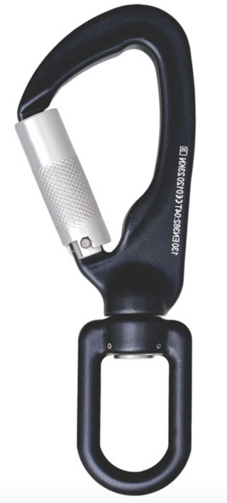  Aluminium Swivel Quarter Turn Locking Hook - MBS 23kN