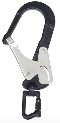  Aluminium Double Action Swivel Pin Opening Eye Scaffold Hook