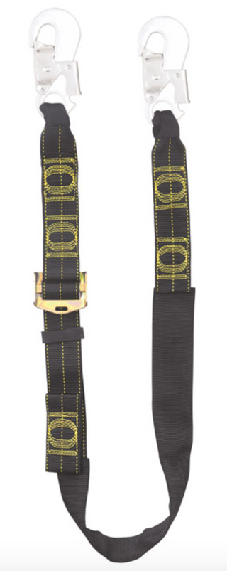  Kratos - 2m Revolta Adjustable Work Positioning Lanyard - with Oil & Dirt Repellent Coating