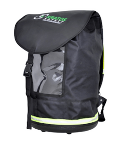  Large Cylindrical PVC Backpack