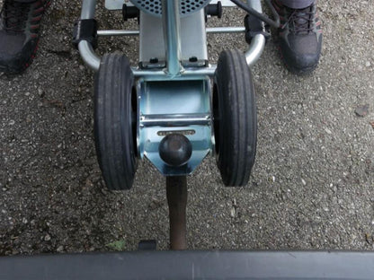 115V Capstan Pulling Winch CW 800 E Including Steel Trolley Mounting Rail And Strap 