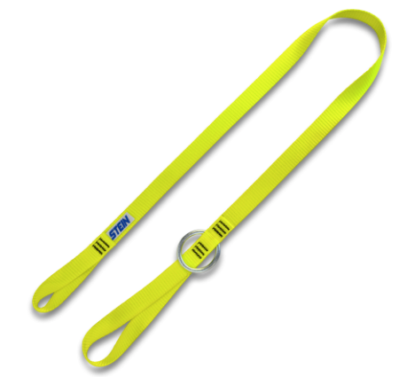 STEIN Standard-Plus Tool Strop with ring 25mm Yellow Webbing