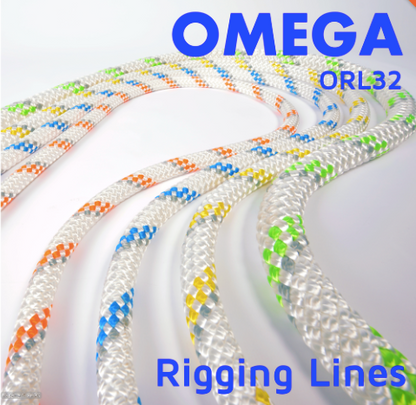 OMEGA-14 - 14mm DIA Rigging Line 50m ORL-32/14 - with Spliced Eye