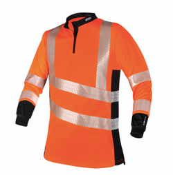  STEIN - X25 VENTOUT Hi-Viz T-Shirt Long Sleeve - Orange - Assorted Sizes