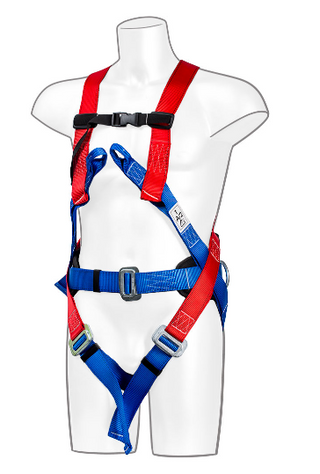  Portwest - 3 Point Comfort Safety Harness - Red