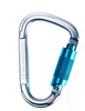 Portwest - Aluminium Twist Lock Carabiner - Connector Silver