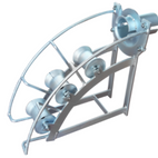 Manhole Cable Roller with Pipe Inlet (3 Rollers) - Max Payload 500kg