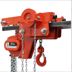  6.0t LHCG Low Headroom Combined Geared Block & Trolley. Beam Width 194-260mm