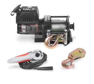  Ninja 2000 (907kg) Electric Winch with Steel Cable