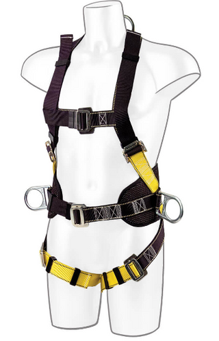  Portwest - 2 Point Comfort Plus Safety Harness - Black