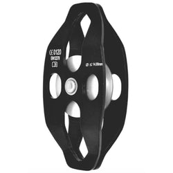  Kratos - Simple Pulley with Moveable Flanges to suit 9-16mm Rope