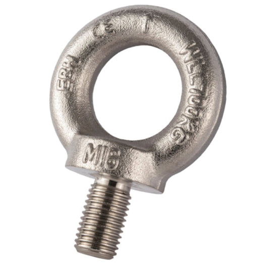 Stainless Steel Load Rated Eyebolt - AISI 316