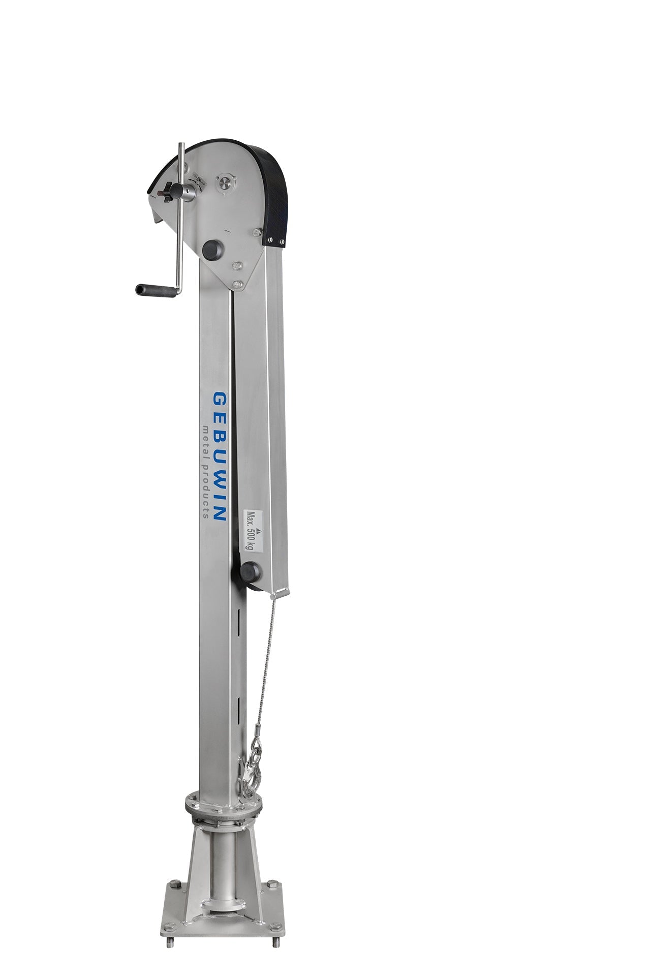 SD125 SST - 125kg Stainless Swivel Hoisting Davit (Built in winch with 9m Cable)