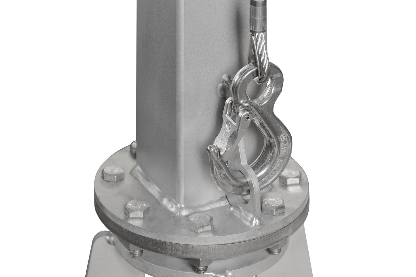 SD125 SST - 125kg Stainless Swivel Hoisting Davit (Built in winch with 9m Cable)