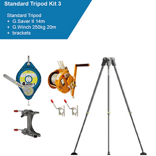  GLOBESTOCK G.Tripod 230 Standard TRIPOD KIT 3 (14m)