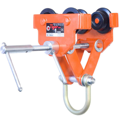 TIGER ADJUSTABLE PLAIN TROLLEY TYPE APT (with lockable adjustment to spindle bar) Ref: 215-1