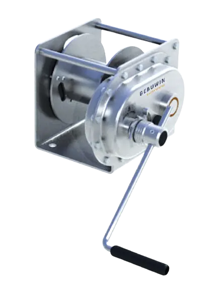 Gebuwin Spur Gear Hand Winch 1000kg, Stainless Steel