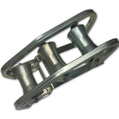 CABLEITUK Lead in Triple Manhole Cable Roller