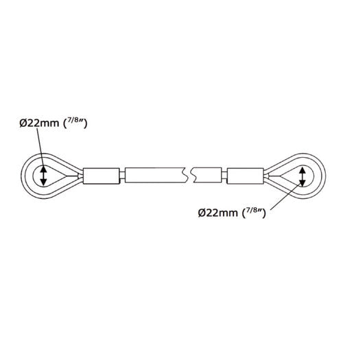 Abtech - Wire Anchor sling