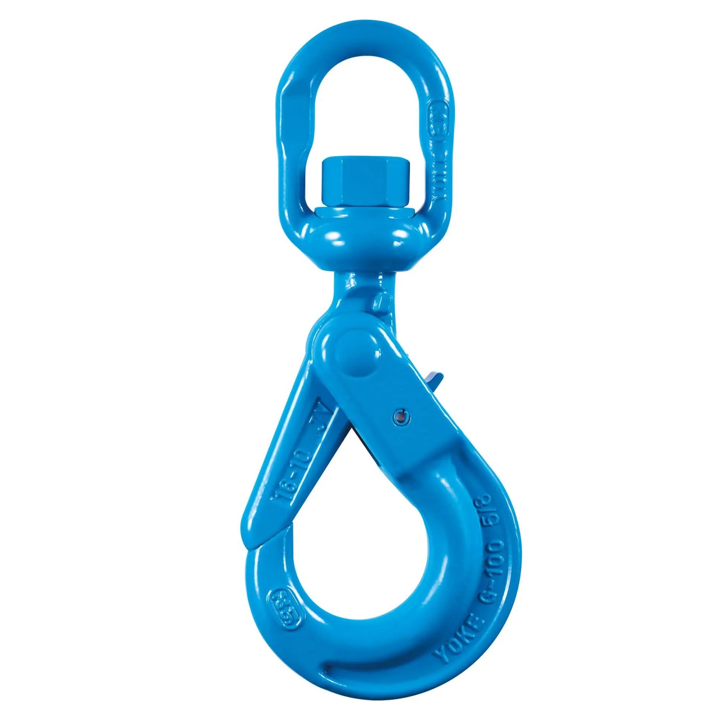 YOKE Grade 100 Swivel Self Locking Ball Bearing Hook